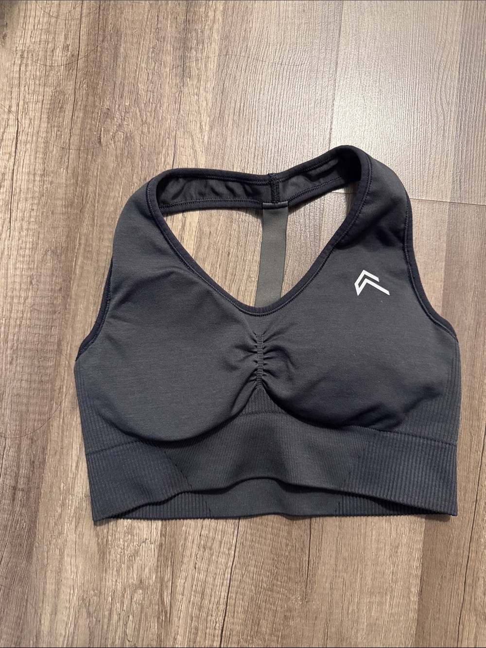 Oner Active Black Racerback Sports Bra